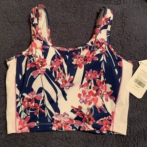 Fabletics Floral Sports Bra NWT